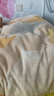 水星家紡被套牛奶絨冬季雙面保暖被罩抗靜電A類(lèi)暖絨雙人被褥套220x240cm 曬單實(shí)拍圖