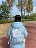 回力（Warrior）書(shū)包初中女生藍色小學(xué)生高中生高顏值2026新款女大容量雙肩包背包 藍色【送零錢(qián)包】 【大容量+多倉收納】 曬單實(shí)拍圖