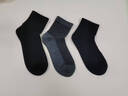 浪莎襪子男夏季網(wǎng)眼100%純棉防臭透氣商務(wù)中筒襪黑色皮鞋商務(wù)男襪 黑色2藏青2深灰1 共 5雙 均碼 純棉男襪39-44碼 曬單實(shí)拍圖