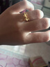 周六福在逃公主系列蝴蝶結黃金戒指女計價(jià)A0112641 活口13號 約2.65g 曬單實(shí)拍圖