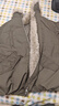 羅蒙（ROMON）座山雕90絨羽絨服男士情侶冬季保暖環(huán)保皮草拼接毛領(lǐng)派克服外套男 咖色 XL 曬單實(shí)拍圖