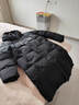 巴拉巴拉童裝兒童羽絨服男女童2025新款男寶女寶冬裝長(cháng)款加厚保暖親子外套 黑色90001-灰鴨絨 175 （充絨量318g 成人可穿） 曬單實(shí)拍圖