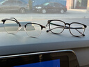 凱米鏡片U2高清U6防藍光非球面可配度數散光近視眼鏡片實(shí)體店專(zhuān)業(yè)配鏡 M8151黑銀 凱米U6防藍光(2片)1.67 曬單實(shí)拍圖