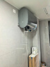 海爾（Haier）麥浪套系電熱水器 國家補貼雙膽扁桶60升BK5 富鍶小藍瓶?jì)裟w洗 鋯金全瓷3300W速熱家用一級能效 曬單實(shí)拍圖