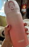 膳魔師（THERMOS）保溫杯316鋼350ml男女士?jì)和漳陼?huì )新年禮物JNL-350S珊瑚粉 曬單實(shí)拍圖