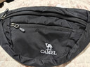 駱駝（CAMEL）戶(hù)外多功能運動(dòng)腰包健身小包跑步手機袋腰間彈弓包A7W3C3117A黑色 曬單實(shí)拍圖