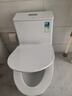 恒潔（HEGII）馬桶568 超旋風(fēng)雙漩大沖力虹吸式抗菌家用節水坐便器DC0568DT-305 曬單實(shí)拍圖