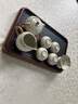 唐豐汝窯茶具整套帶茶盤(pán)功夫茶具套裝中式家用陶瓷泡茶壺蓋碗茶杯套裝 曬單實(shí)拍圖