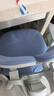 護童（Totguard）兒童學(xué)習椅可調節升降學(xué)生正姿四背坐姿椅 G985_奇思藍 帶腳踏 曬單實(shí)拍圖