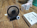 園洲綠桌面小型電風(fēng)扇家用臺式小電扇戶(hù)外露營(yíng)落地冷風(fēng)扇辦公桌臥室廚房空氣循環(huán)扇便攜式夏天降溫神器 【經(jīng)典黑】透明升級款+簡(jiǎn)約輕薄+199檔超強大風(fēng)力 曬單實(shí)拍圖