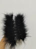 兩世歡羽毛抓夾女大號2026新款高級感毛毛絨發(fā)夾秋冬后腦勺鯊魚(yú)夾子頭飾 黑色羽毛抓夾約13cm 曬單實(shí)拍圖