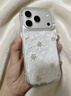 素洛適用蘋(píng)果17promax手機殼冬天流沙雪花iphone16pro創(chuàng  )意新款高顏值15時(shí)尚氛圍感女生14大孔保護套 【全透明】秋冬流沙雪花 高透不發(fā)黃 iPhone 17 Pro 曬單實(shí)拍圖