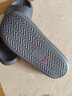 京東京造【泡泡云】踩屎感厚底輕盈防滑外穿拖鞋涼拖男士 灰色42-43 曬單實(shí)拍圖