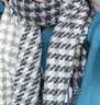 CACUSS圍巾女士秋冬季格紋大披肩外搭保暖護頸圍脖新年本命年生日禮物 曬單實(shí)拍圖
