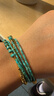 AMY’S GARDEN「青北蘿」綠松石手鏈女款珍珠手串竹節首飾新年女新年禮物送女友 曬單實(shí)拍圖