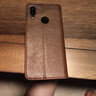 雅尊仕 紅米Note7pro手機殼翻蓋Redmi7A皮套紅米Note8pro防摔保護套插卡男女錢(qián)包款 【棕色】  紅米Note7/紅米Note7pro通用 曬單實(shí)拍圖