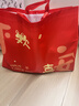 兆燊 禮品袋手提袋無(wú)紡布袋環(huán)保袋購物袋送禮袋紅色袋子包裝袋 平安歡喜大號47*36*10cm(10個(gè)/包)【京配】 曬單實(shí)拍圖