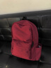 viney書(shū)包女時(shí)尚大容量小學(xué)初中高中大學(xué)生高顏值雙肩包輕便旅游旅行包 【酒紅】女生實(shí)用走心 百搭休閑簡(jiǎn)約通勤包 曬單實(shí)拍圖