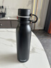 contigo康迪克運動(dòng)保冷水杯不銹鋼保齡球保溫杯 600ml黑色HBC-MAT005 曬單實(shí)拍圖