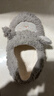 名創(chuàng  )優(yōu)品（MINISO）羊咩咩棉拖鞋女秋冬包跟家居室內厚底月子毛毛拖鞋深灰包跟44-45 曬單實(shí)拍圖