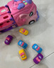 赫思玩具女孩公主玩具車(chē)女童寶寶幼兒童玩具一1-2-3-6兩周歲5生日禮物 【配公主小車(chē)*6+立體貼*4】粉公主車(chē) 曬單實(shí)拍圖