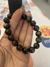 金石靈天然黑曜石手串男女款金曜石貓眼石水晶手鏈本命年送男女生日禮物 曬單實(shí)拍圖