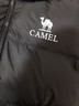 駱駝（CAMEL）【小太陽(yáng)】戶(hù)外羽絨服鴨絨加厚羽絨衣經(jīng)典時(shí)尚防風(fēng)保暖運動(dòng)外套 石墨烯自發(fā)熱-幻影黑 A33CAPN163J M 曬單實(shí)拍圖