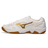 美津濃（MIZUNO）CYCLONE SPEED CN排球鞋綜合室內外訓練鞋男女款羽毛球鞋乒乓球鞋 白金 【顏值與實(shí)力并存】 40 =255mm 曬單實(shí)拍圖