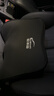 愛(ài)車(chē)屋汽車(chē)頭枕腰靠座椅護頸枕天然乳膠車(chē)載靠枕靠墊 適用奔馳寶馬奧迪 【天然乳膠+防螨抑菌】夢(mèng)幻黑-1頭枕1腰墊 曬單實(shí)拍圖