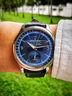 【二手99新】積家大師系列男表自動(dòng)機械表徑月相大三針正裝腕表 40mm藍盤(pán)月相皮帶-4148480【全套】 曬單實(shí)拍圖