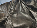 花花公子（PLAYBOY）高端真皮皮衣男品牌頭層牛皮皮衣男中長(cháng)款可拆卸毛領(lǐng)加絨加厚內膽 黑色 3XL 190/104A 170斤-185斤 曬單實(shí)拍圖