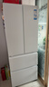 海爾（Haier）冰箱416升超薄零距離自由嵌入式60cm內法式多門(mén)四開(kāi)雙門(mén)小紅花系列一級能效雙變頻大容量國家補貼 416L+健康黑金凈化+母嬰三擋變溫+WiFi智控 曬單實(shí)拍圖