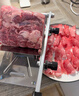 切肉片機家用小型手動(dòng)羊肉片切肉機多功能家用切片機商用切肉土豆 勺子【不是切肉機】 曬單實(shí)拍圖
