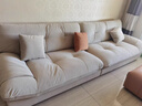 全友家居奶油風(fēng)布藝沙發(fā)客廳小戶(hù)型直排防貓爪布云朵沙發(fā)臥室政府補貼 曬單實(shí)拍圖