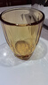 康寧（VISIONS）鉆石玻璃杯4件組琥珀色 高硼硅耐熱水杯牛奶咖啡杯冷飲杯 250ml 曬單實(shí)拍圖