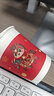 SHUANG YU加厚馬年紙杯250ml*100只一次性杯子喜慶杯新年茶水杯子 曬單實(shí)拍圖