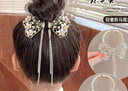 韞舜 【2個(gè)裝】漢服頭飾兒童丸子頭發(fā)扣古風(fēng)女童馬面裙抓夾新中式發(fā)飾 【兩個(gè)裝】花朵領(lǐng)結+天使之翼 曬單實(shí)拍圖