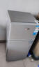 冰熊（bingxiong）小冰箱雙門(mén)迷你小型家用 冷藏冷凍宿舍寢室出租房用辦公室電冰箱節能省電 一級能效 49升銀色【一級能效I全國聯(lián)?！?曬單實(shí)拍圖