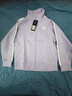 阿迪達斯（adidas）兒童輕運動(dòng)簡(jiǎn)約舒適立領(lǐng)運動(dòng)夾克外套 TR30JTK 薰衣草/白 140 曬單實(shí)拍圖