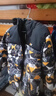 361°兒童羽絨服2025冬季男中大童連帽加厚防風(fēng)保暖外套 黑140 曬單實(shí)拍圖