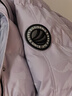 波司登（BOSIDENG）羽絨服女士加厚鵝絨連帽商場(chǎng)同款時(shí)尚百搭外套B250242302 【店長(cháng)推薦】冰穹提花紫9ER2 M 165/88A 體重約110-120斤 曬單實(shí)拍圖