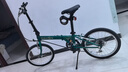 大行（DAHON）經(jīng)典D6折疊自行車(chē)20英寸6速成人休閑單車(chē) KBC061 墨綠色 20英寸 曬單實(shí)拍圖