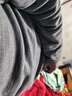 迪卡儂（DECATHLON）保暖戶(hù)外抓絨衣外套男女運動(dòng)寬松秋搖粒絨外套沖鋒衣內膽 男款-半拉鏈-淺灰色 L 曬單實(shí)拍圖