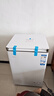 海爾（Haier）100L單溫冰柜小型家用小冰柜減霜一級能效冷藏冷凍轉換深冷冷柜小冰箱BC/BD-100GHW9D國家補貼 曬單實(shí)拍圖