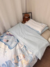 貝肽斯幼兒園被子三件套兒童六七件套寶寶入園專(zhuān)用午睡純棉被套床上用品 天空之鯨【10A抗菌 60S貢緞純棉】 【六件套】1斤被芯+1.5斤墊芯+枕芯 曬單實(shí)拍圖