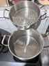 花廚夫人316不銹鋼蒸鍋雙層湯鍋蒸包子饅頭加厚燉鍋煮面鍋明火電磁爐通用 抗菌316鋼26cm蒸籠+湯鍋 2層 26cm 曬單實(shí)拍圖
