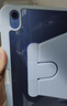 智思慧適用2025款Apple iPad A16保護套11英寸 蘋(píng)果平板第十代10.9英寸旋轉支撐透明殼硅膠全包皮套 藍色 曬單實(shí)拍圖