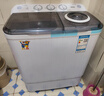 小鴨【官方店】半自動(dòng)洗衣機迷你小型波輪大容量租房宿舍家用雙桶雙缸分區脫水甩干老式強力去污 8.5KG  洗5.5+脫3.0+強勁電機終身聯(lián)保 雙缸 曬單實(shí)拍圖