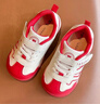 泰蘭尼斯童鞋新年限定學(xué)步鞋女童防滑軟底面包鞋包頭男寶寶包頭防踢機能鞋 白/紅 24 內長(cháng)15.5適合腳長(cháng)14.3-14.7 曬單實(shí)拍圖