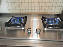 櫻花（SAKURA）燃氣灶 5.0kW大火力不銹鋼灶天然氣灶煤氣灶雙灶臺嵌兩用JSA12天然氣 曬單實(shí)拍圖